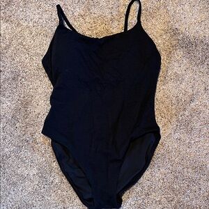 Athleta black swimsuit size M
